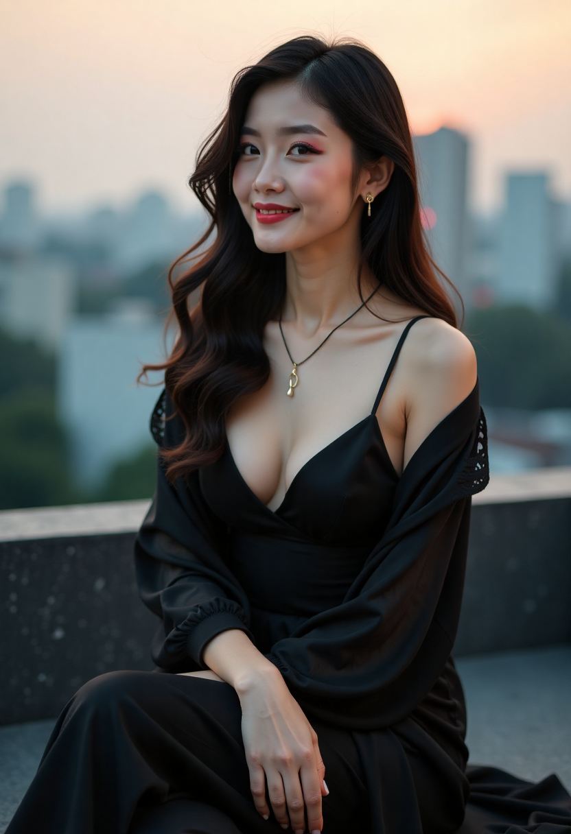 长街灯影海报
